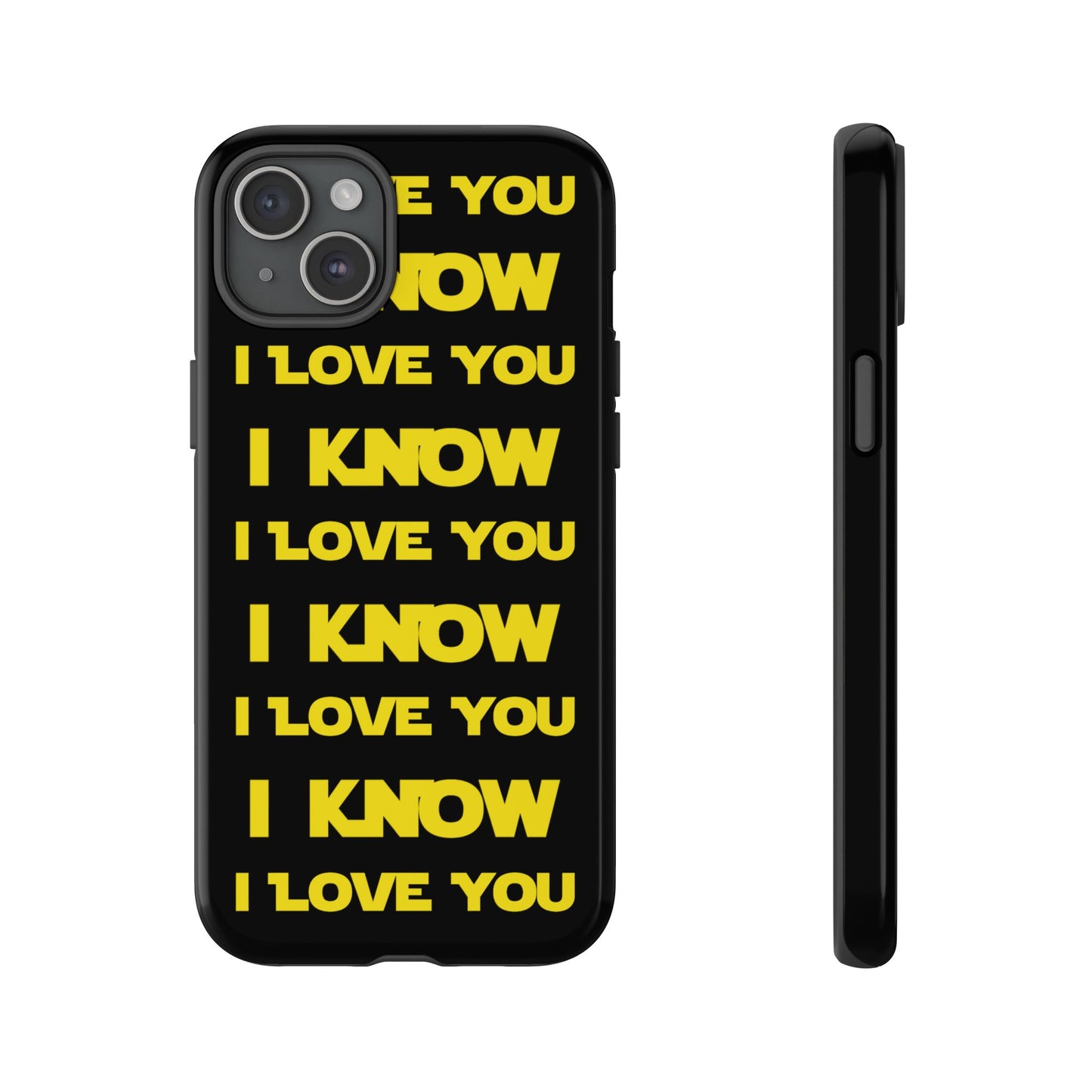 I LOVE YOU, I KNOW Tough Cases