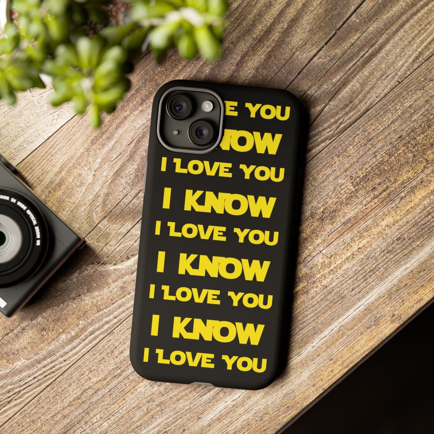 I LOVE YOU, I KNOW Tough Cases