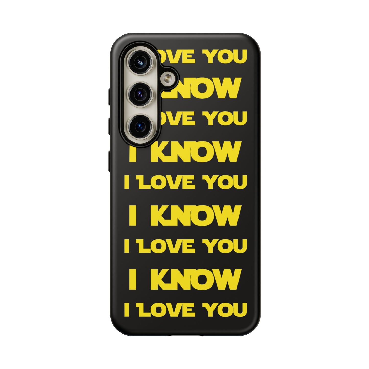 I LOVE YOU, I KNOW Tough Cases