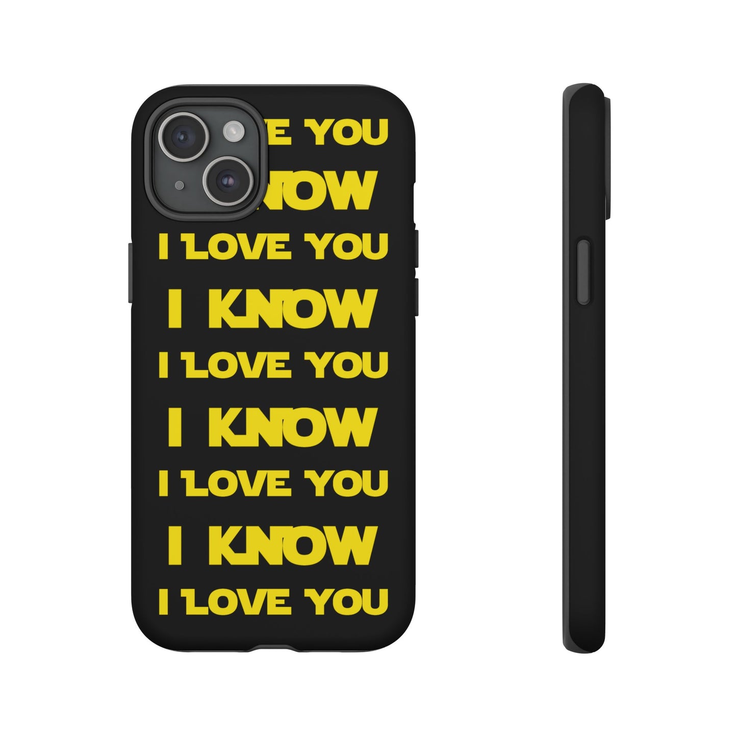 I LOVE YOU, I KNOW Tough Cases