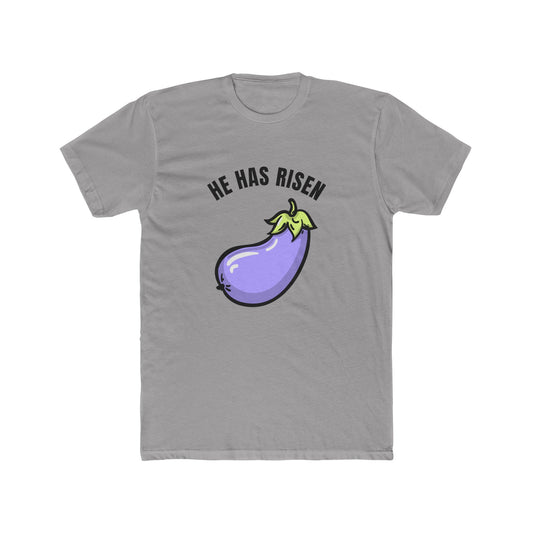 HE HAS RISEN Men's Cotton Crew Tee