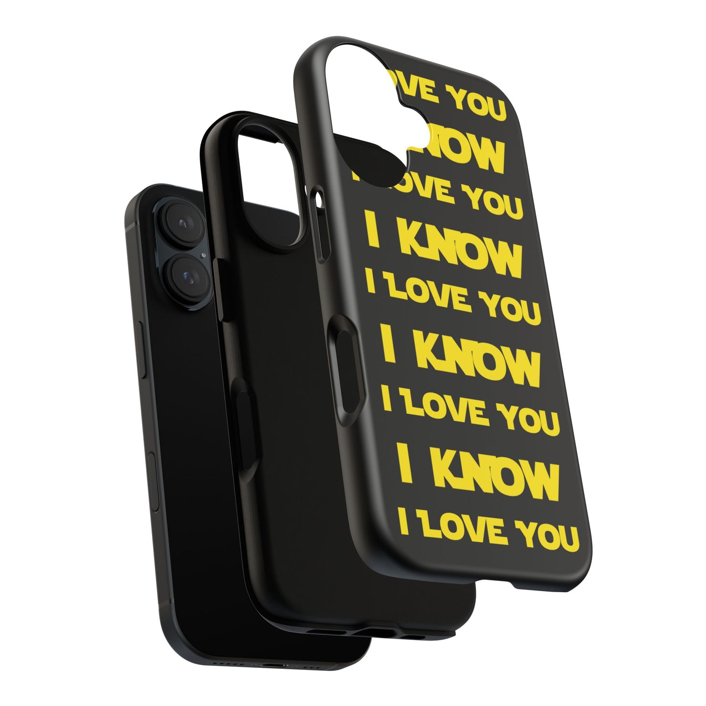 I LOVE YOU, I KNOW Tough Cases