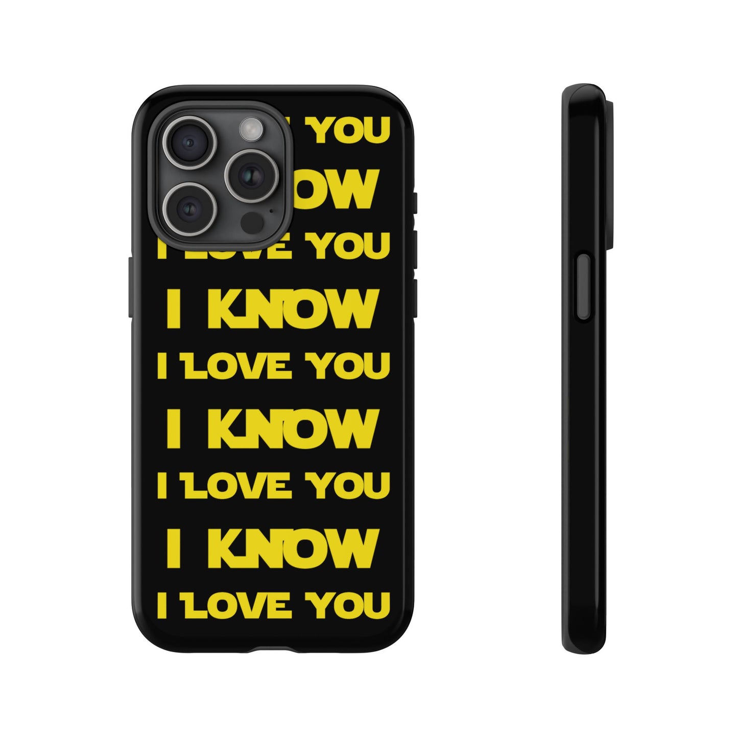 I LOVE YOU, I KNOW Tough Cases