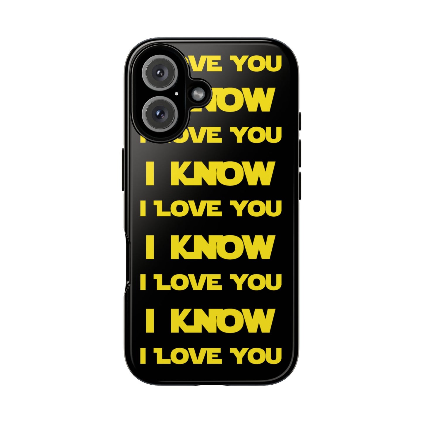 I LOVE YOU, I KNOW Tough Cases