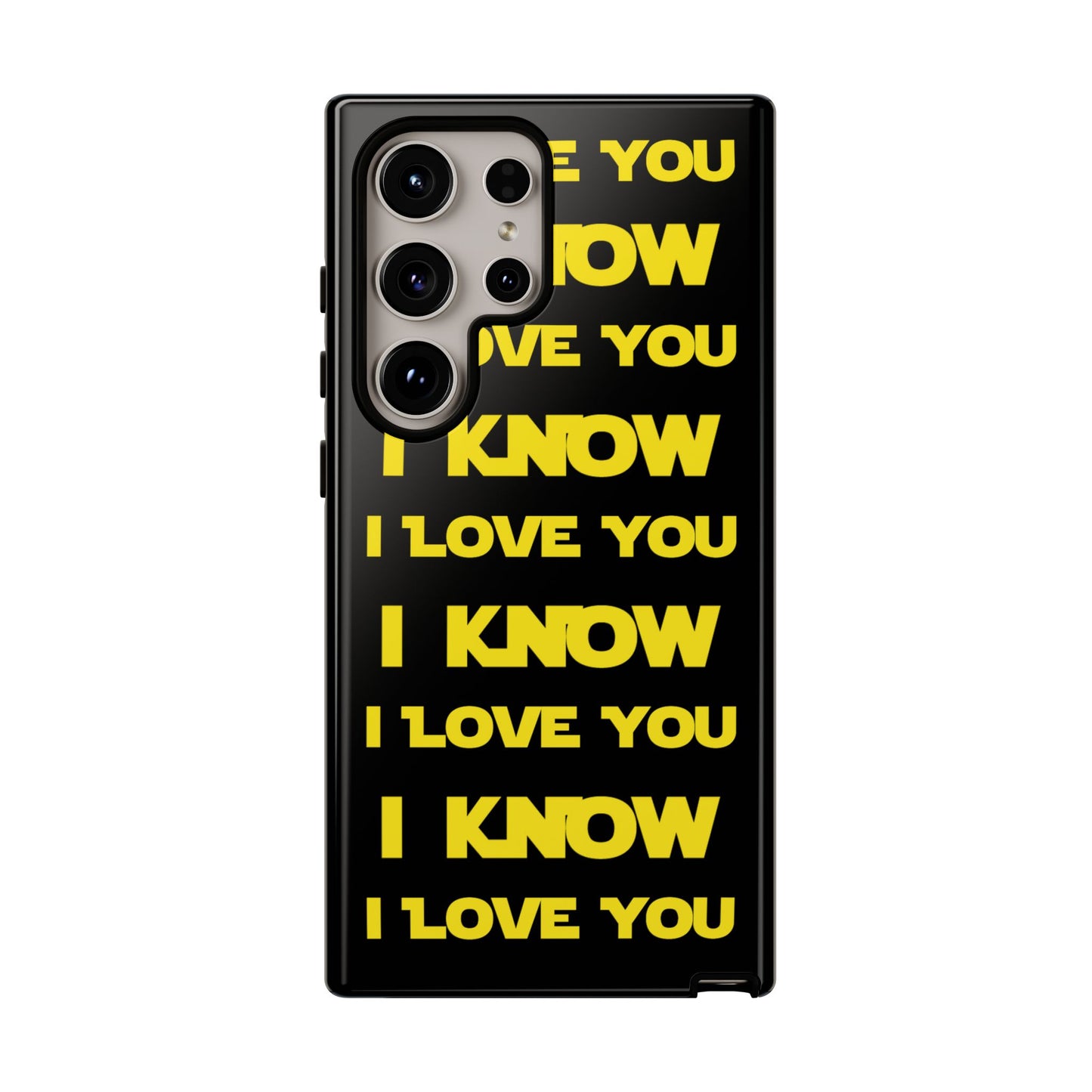 I LOVE YOU, I KNOW Tough Cases