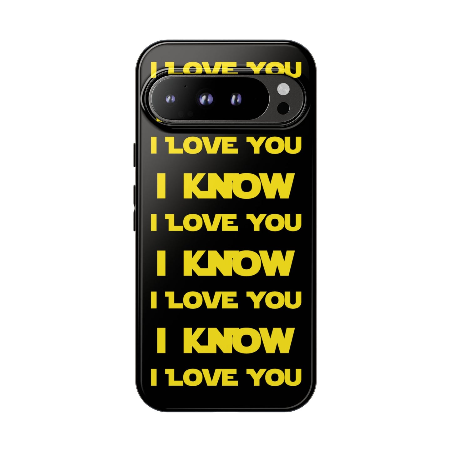 I LOVE YOU, I KNOW Tough Cases