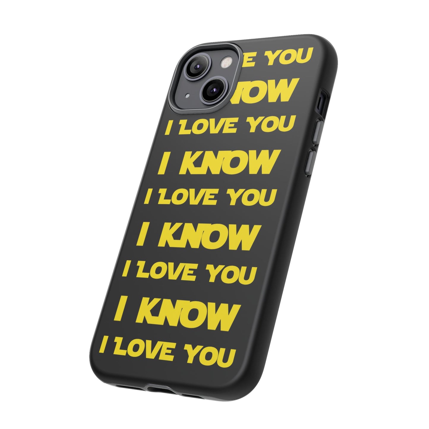 I LOVE YOU, I KNOW Tough Cases