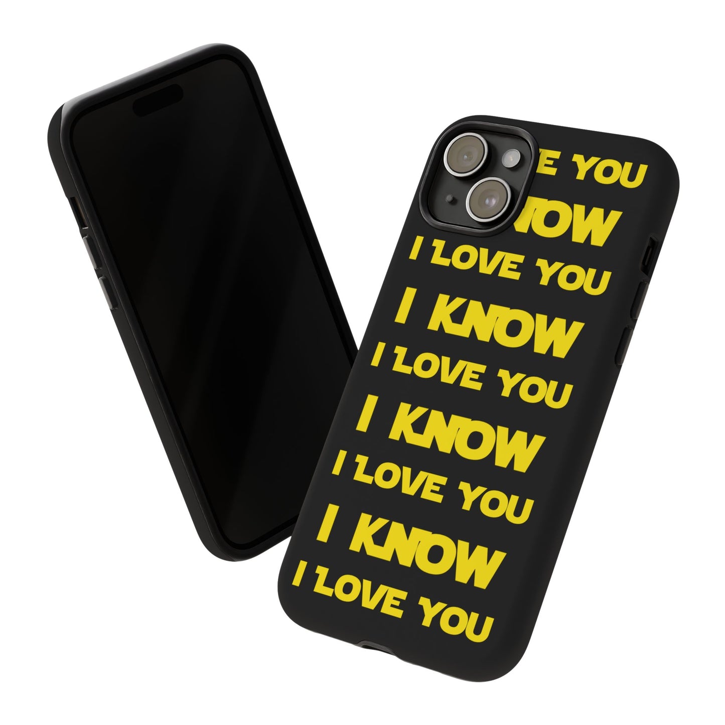 I LOVE YOU, I KNOW Tough Cases