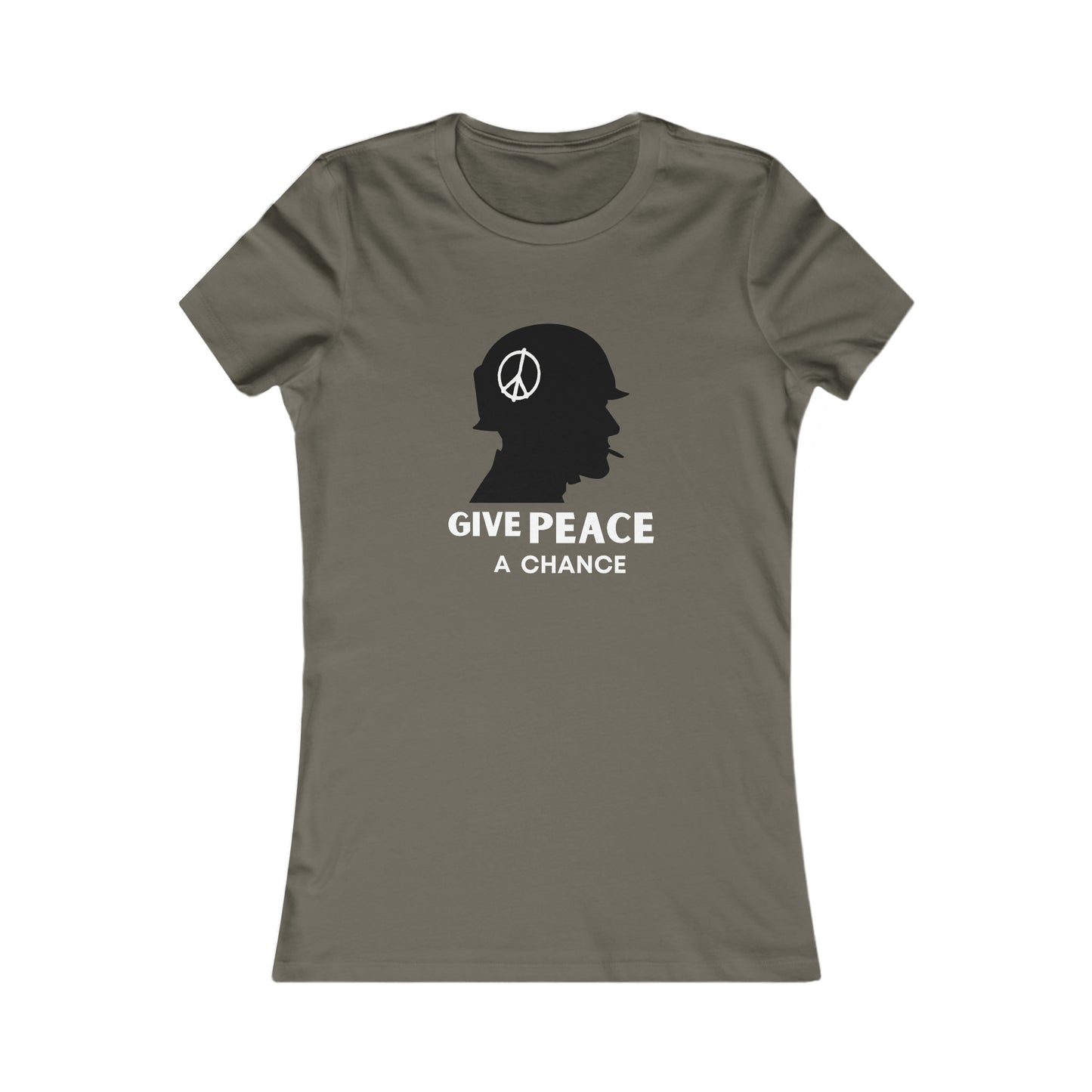 GIVE PEACE A CHANCE WOMEN'S T