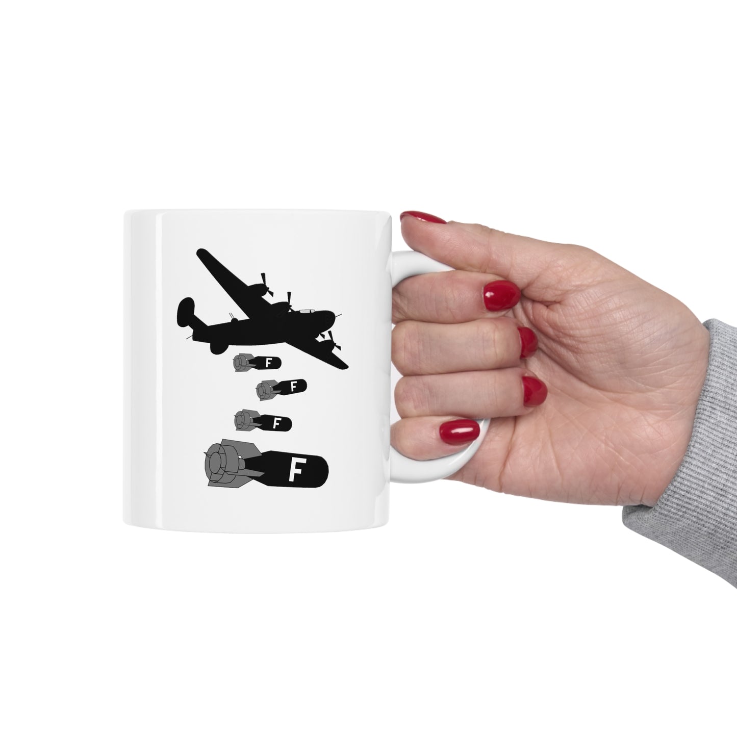 F BOMBS Ceramic Mug 11oz