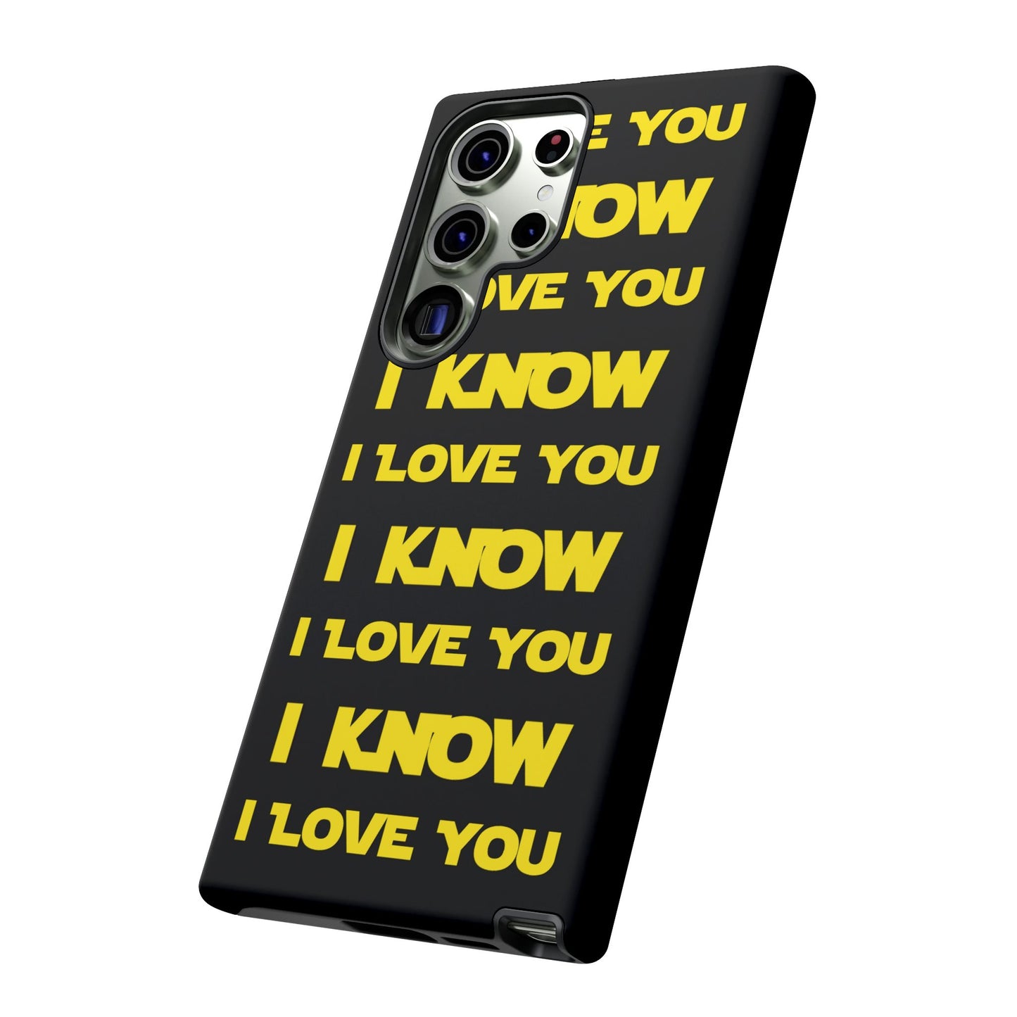 I LOVE YOU, I KNOW Tough Cases