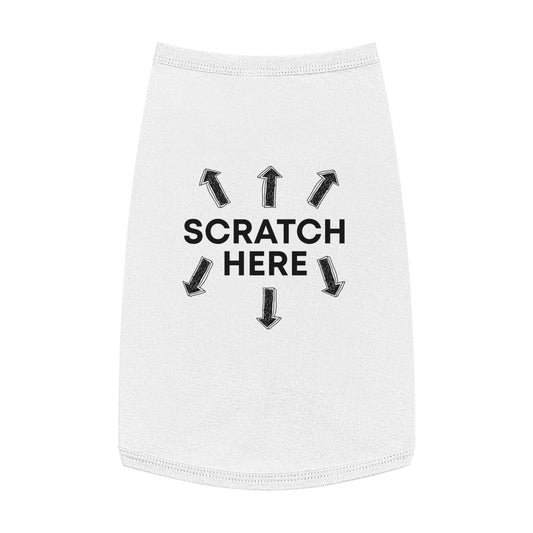 SCRATCH HERE Pet Tank Top