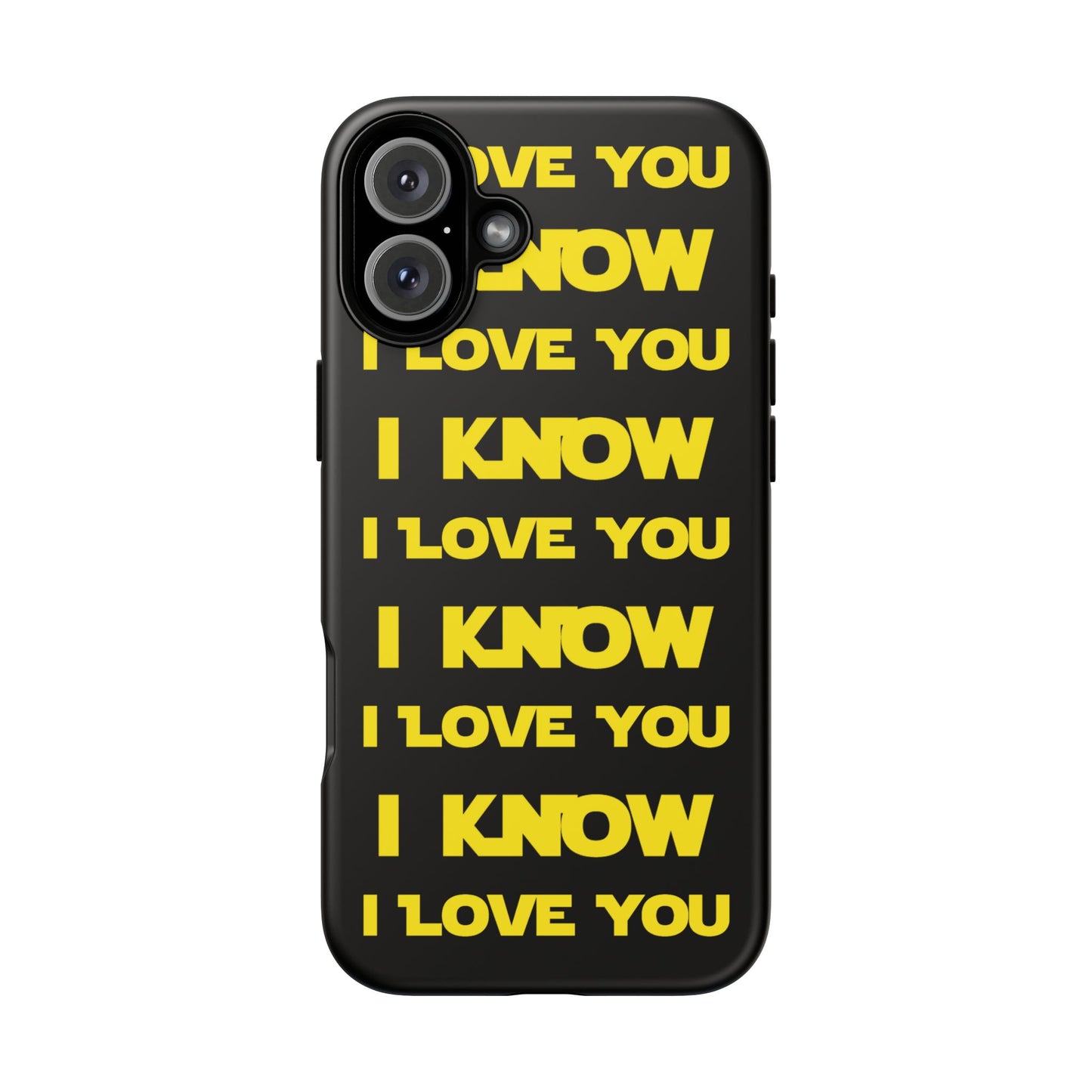 I LOVE YOU, I KNOW Tough Cases