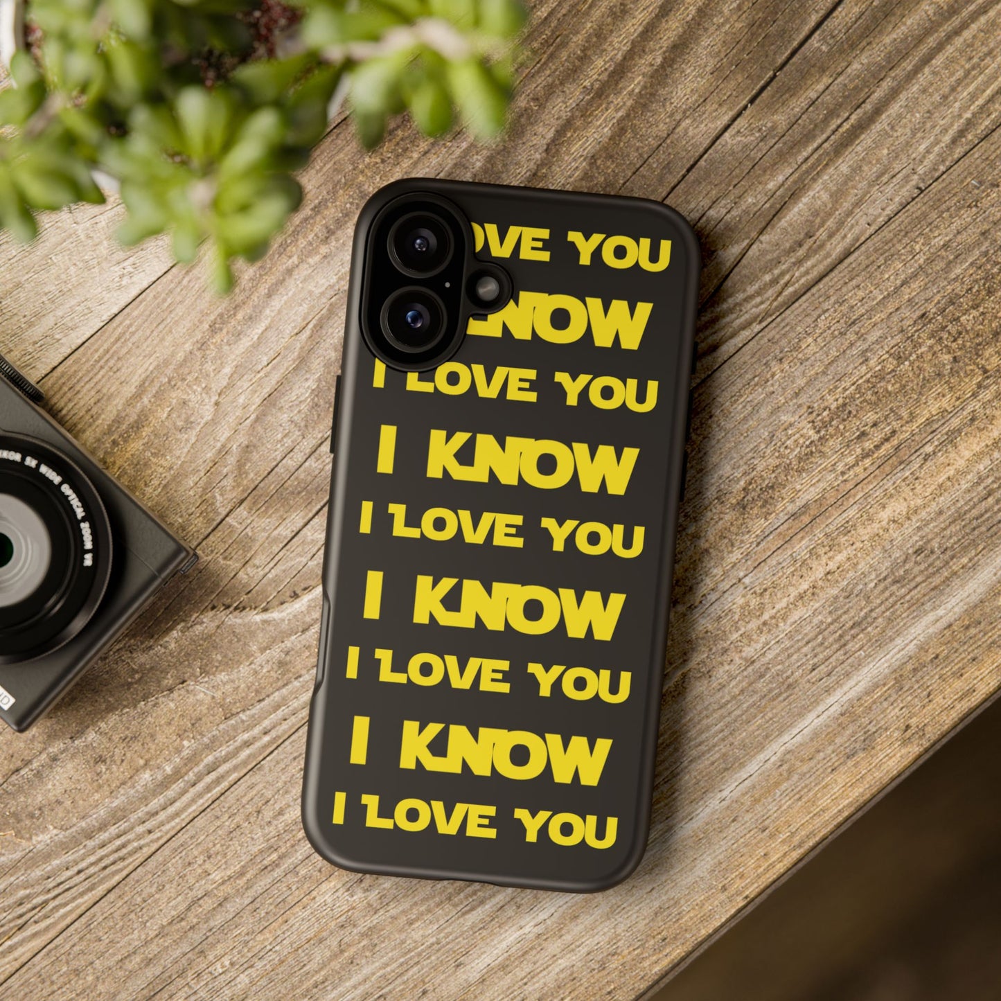 I LOVE YOU, I KNOW Tough Cases