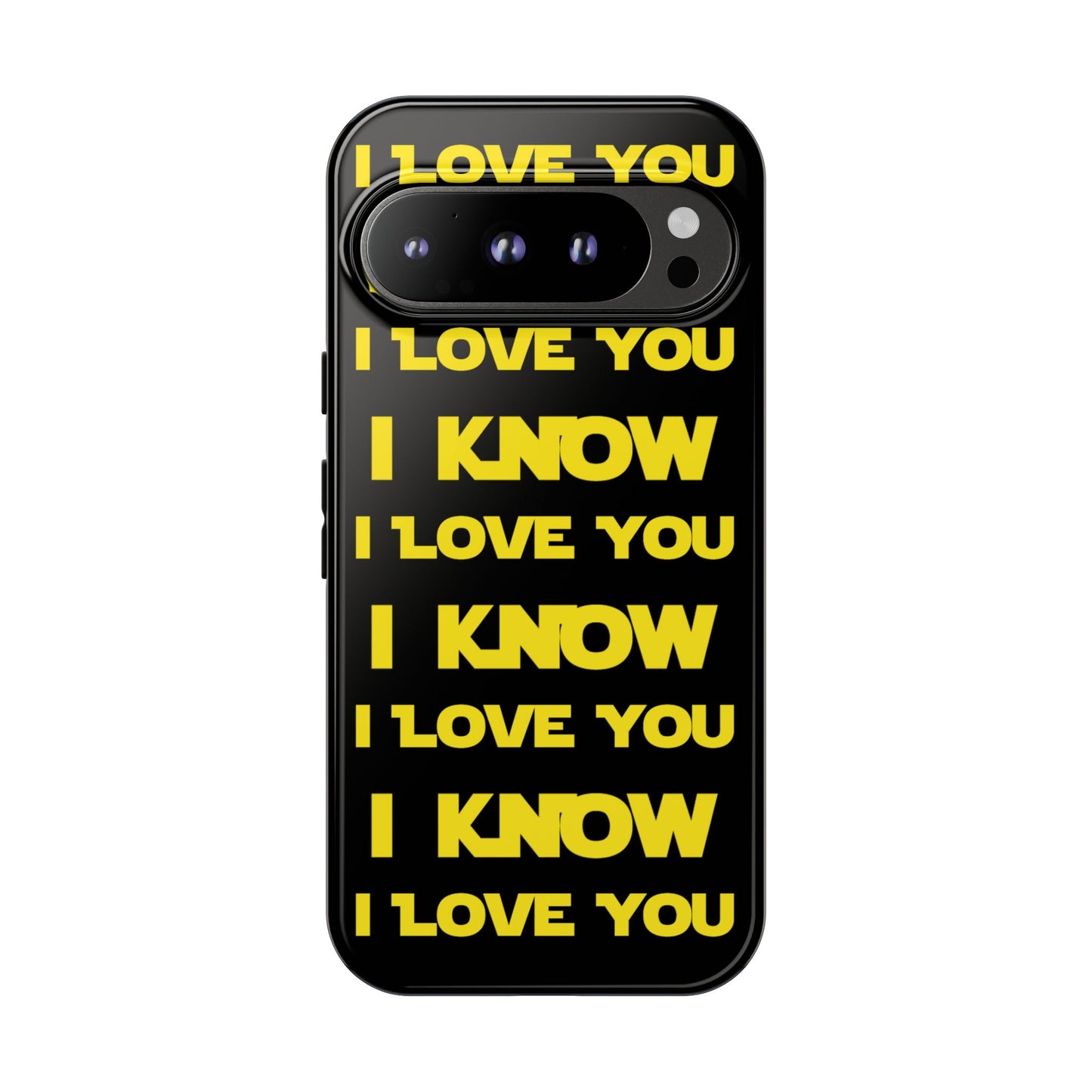 I LOVE YOU, I KNOW Tough Cases