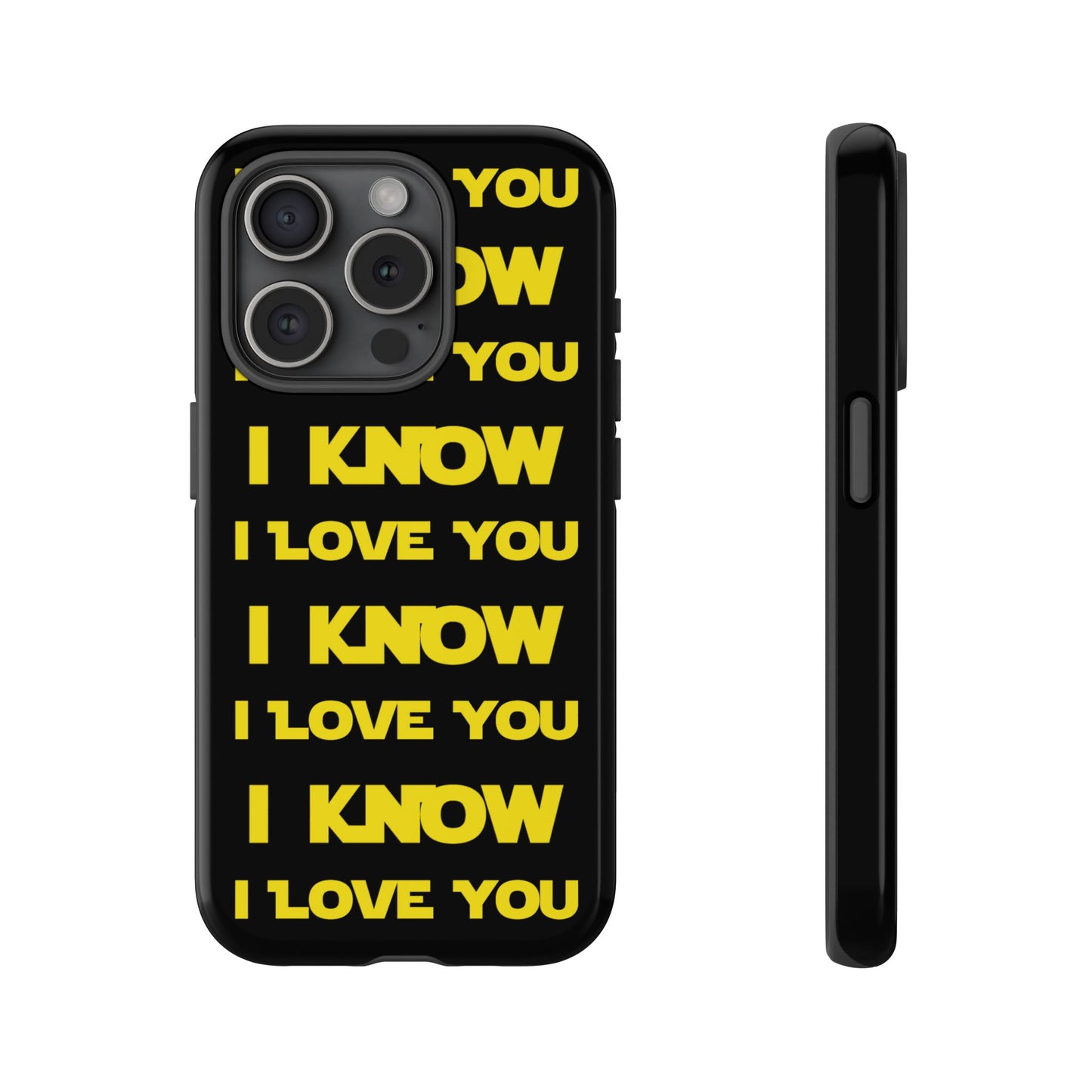 I LOVE YOU, I KNOW Tough Cases