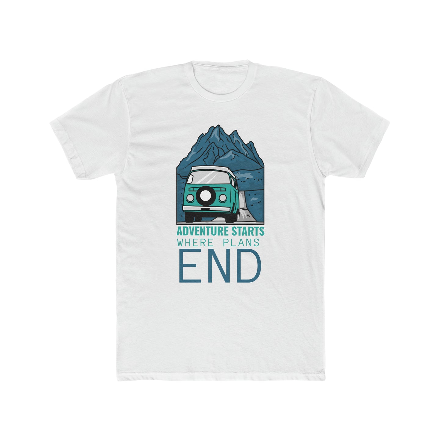 ADVENTURE STARTS MEN'S T