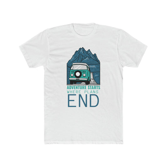 ADVENTURE STARTS MEN'S T