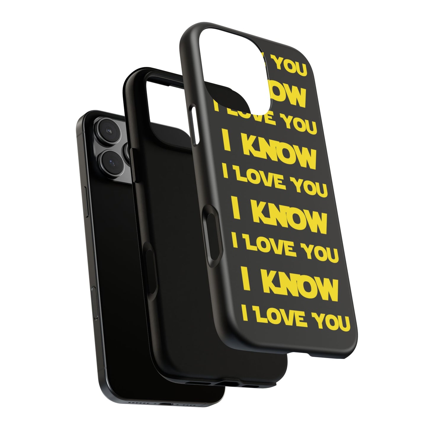 I LOVE YOU, I KNOW Tough Cases