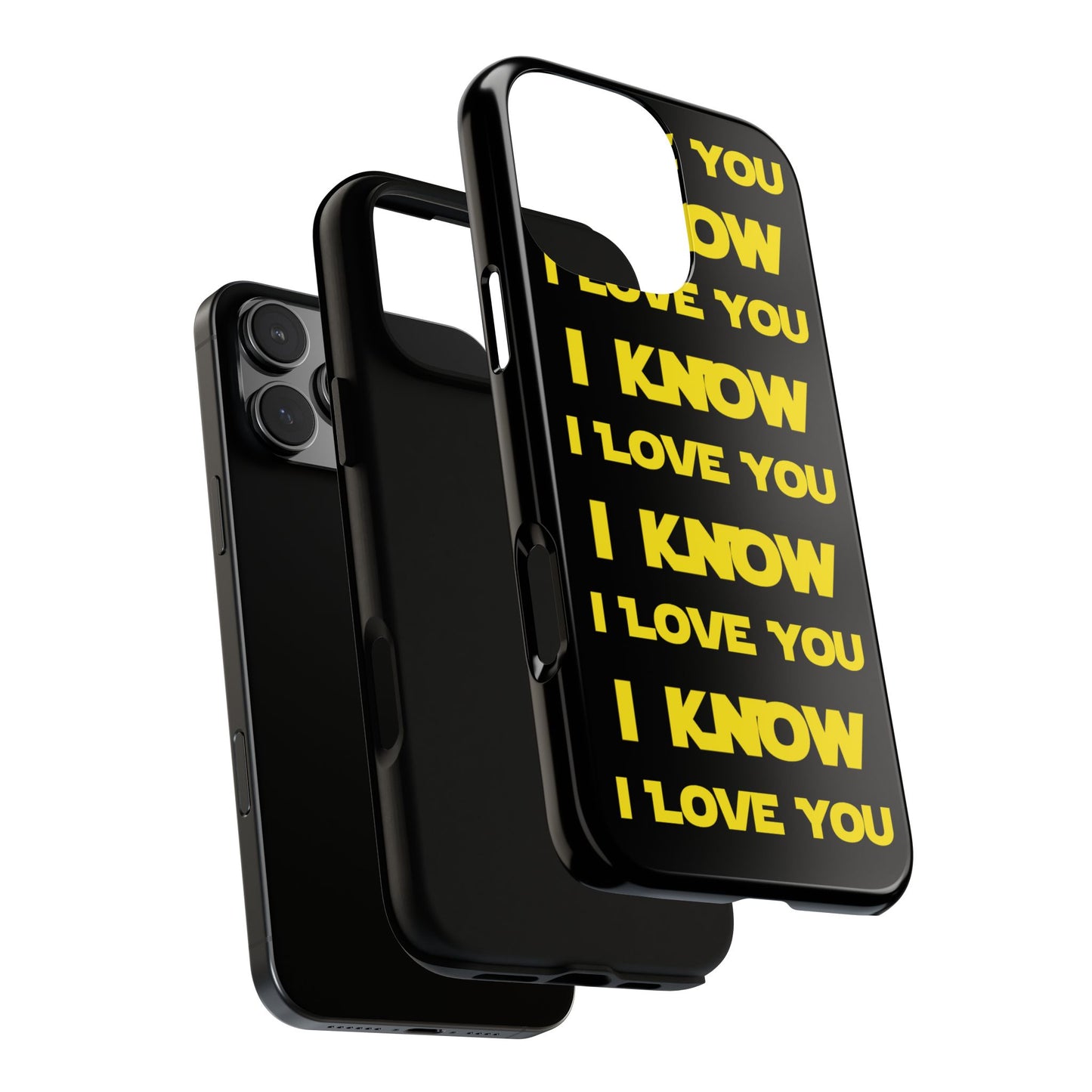 I LOVE YOU, I KNOW Tough Cases