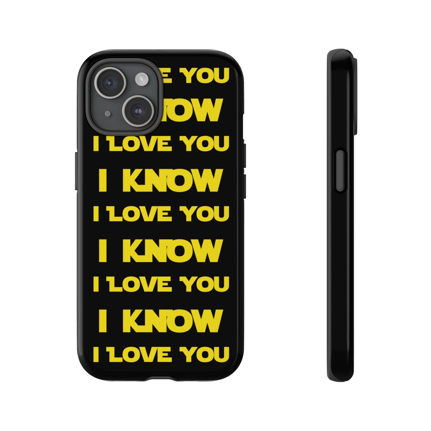 I LOVE YOU, I KNOW Tough Cases