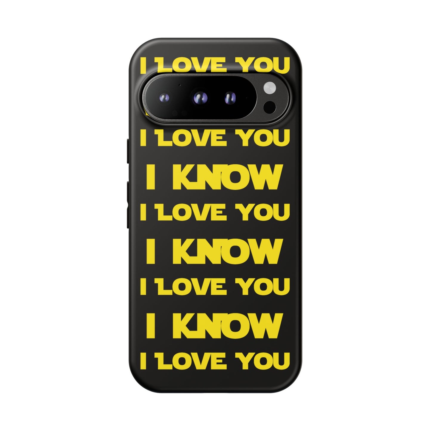I LOVE YOU, I KNOW Tough Cases