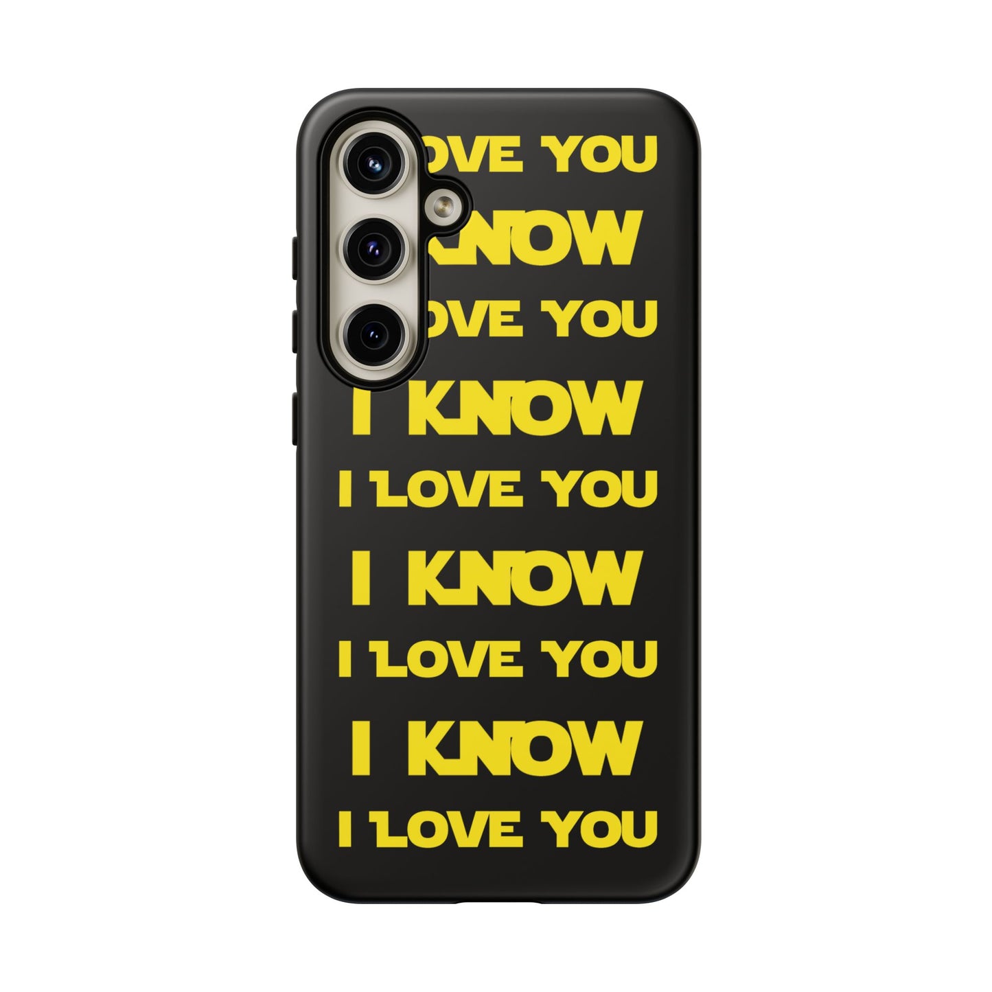 I LOVE YOU, I KNOW Tough Cases
