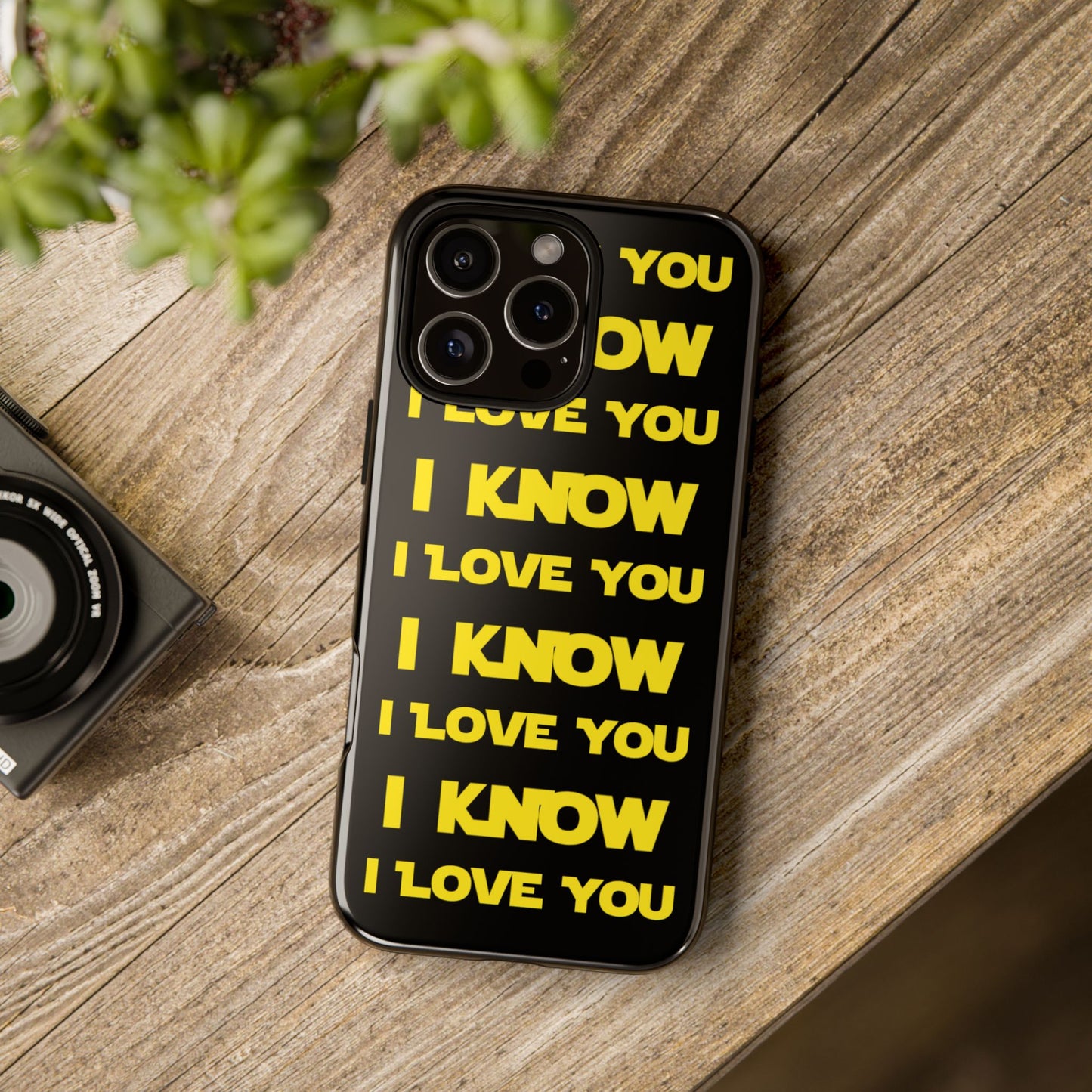 I LOVE YOU, I KNOW Tough Cases