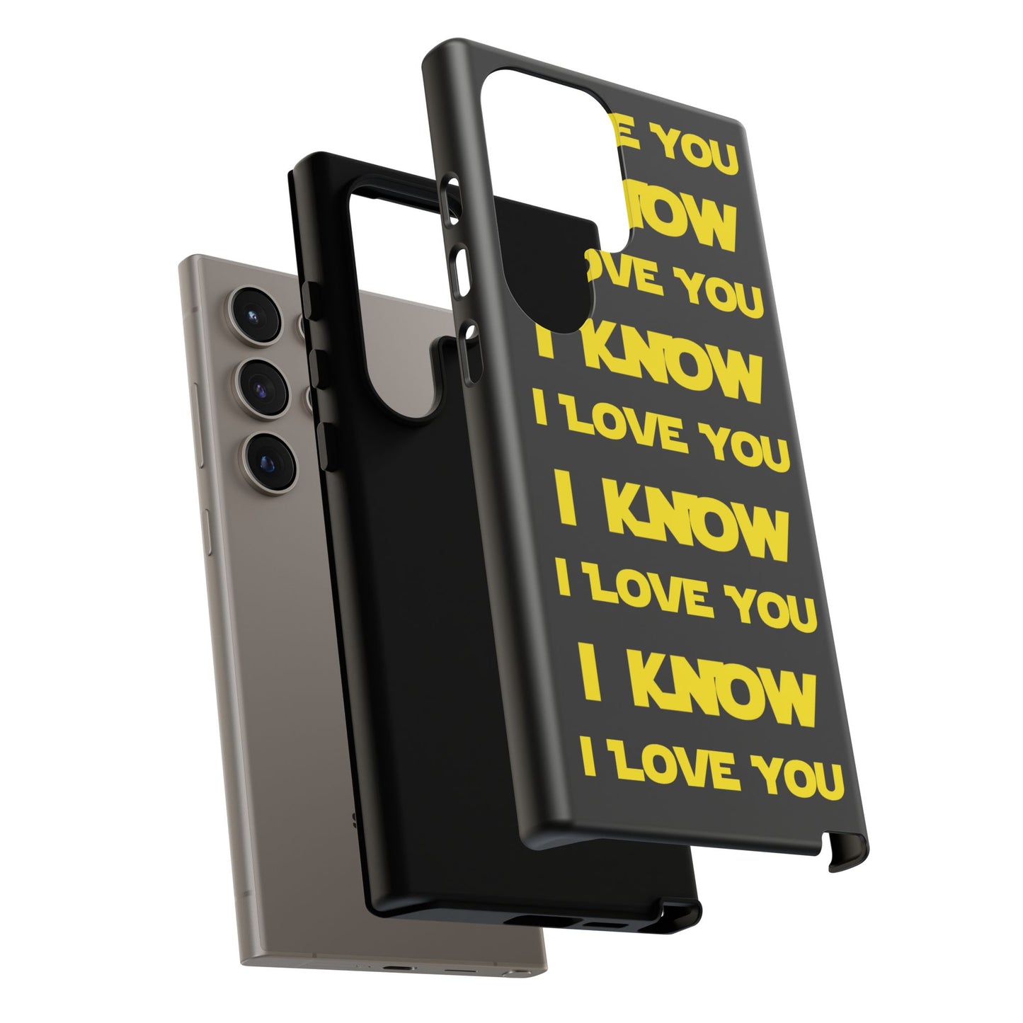 I LOVE YOU, I KNOW Tough Cases