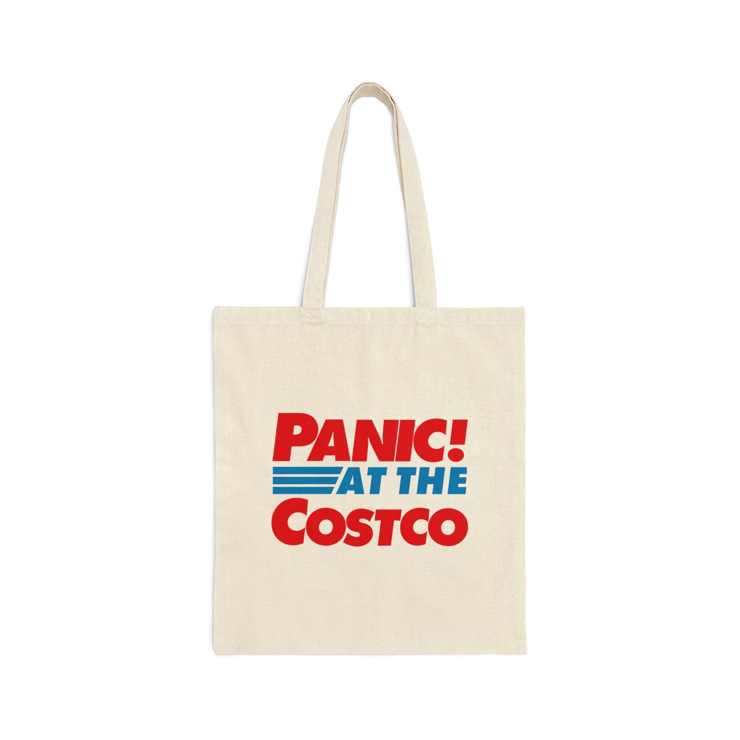 VINYL Cotton Canvas Tote Bag