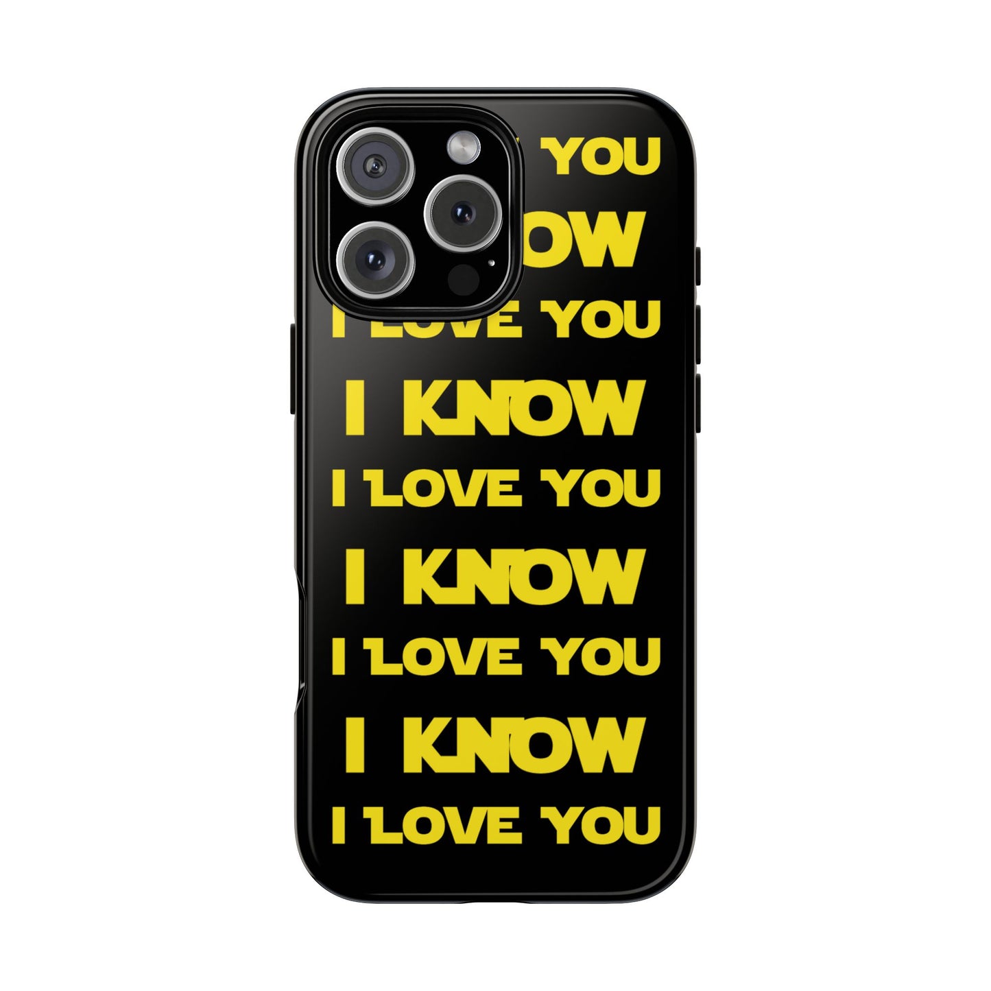 I LOVE YOU, I KNOW Tough Cases