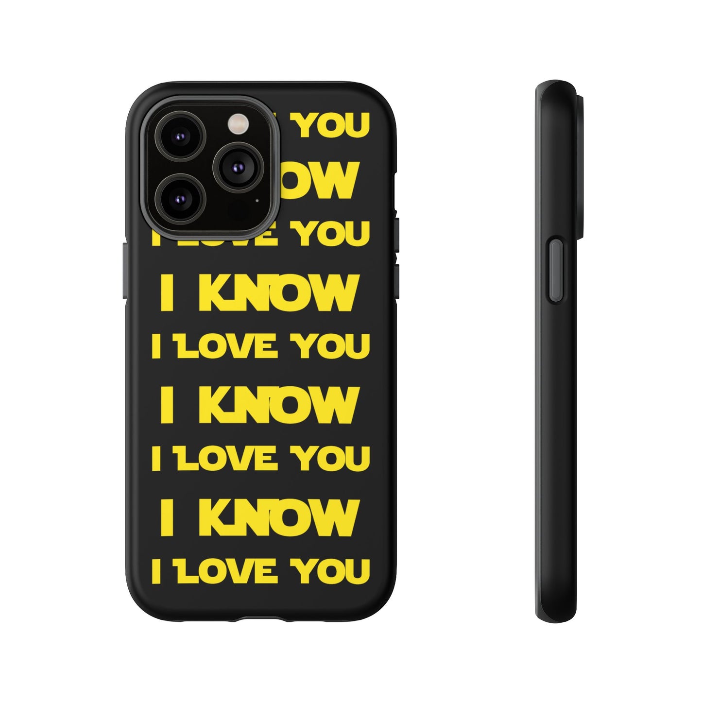 I LOVE YOU, I KNOW Tough Cases