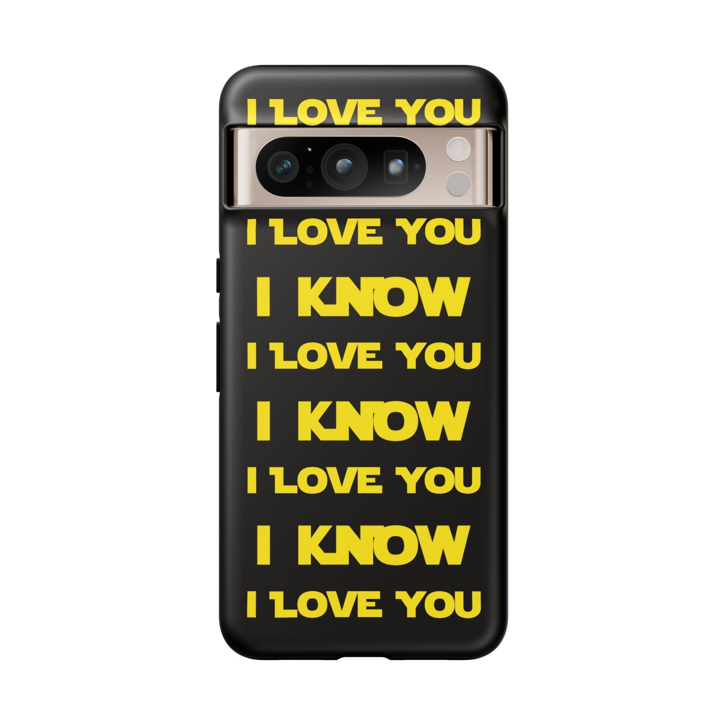 I LOVE YOU, I KNOW Tough Cases