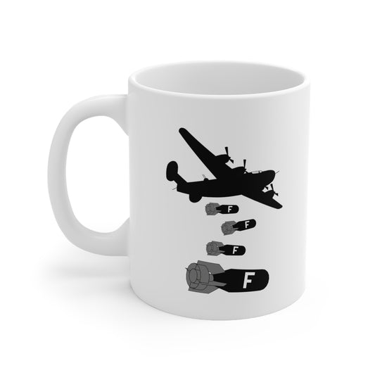 F BOMBS Ceramic Mug 11oz
