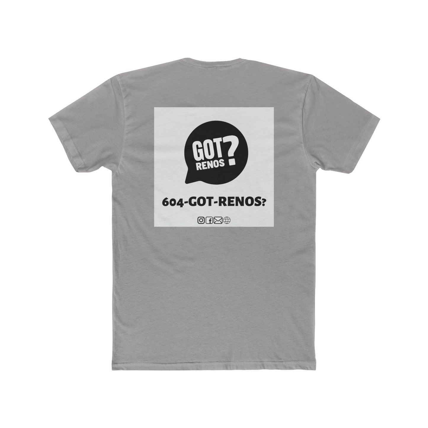 HE HAS RISEN Men's Cotton Crew Tee