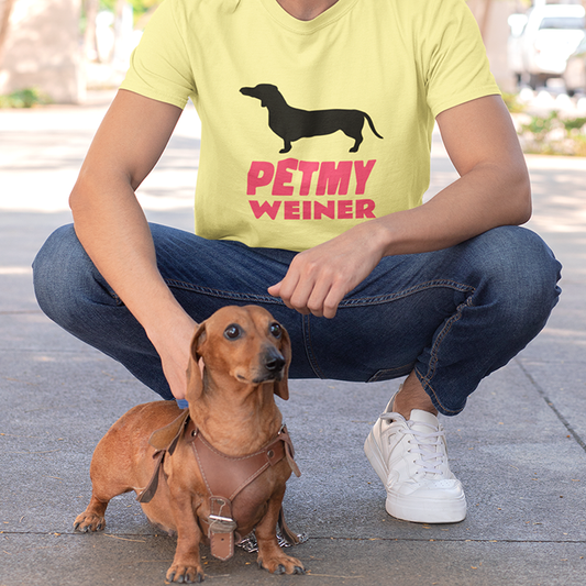 PETMYWEINER MEN'S TEE