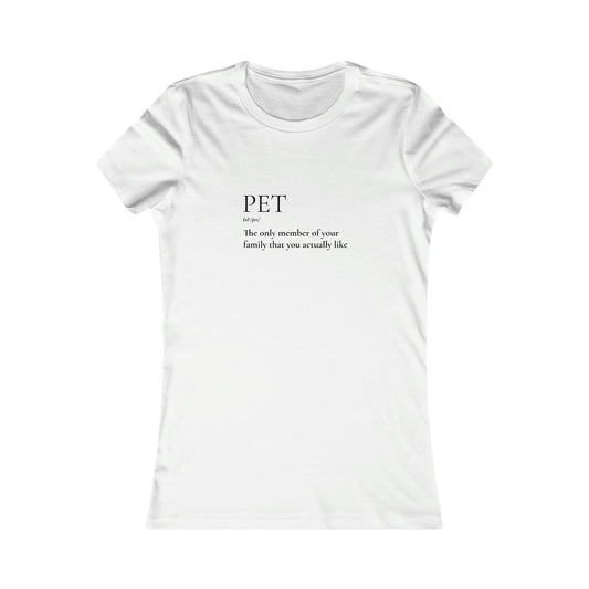 FAVE PET WOMEN'S T